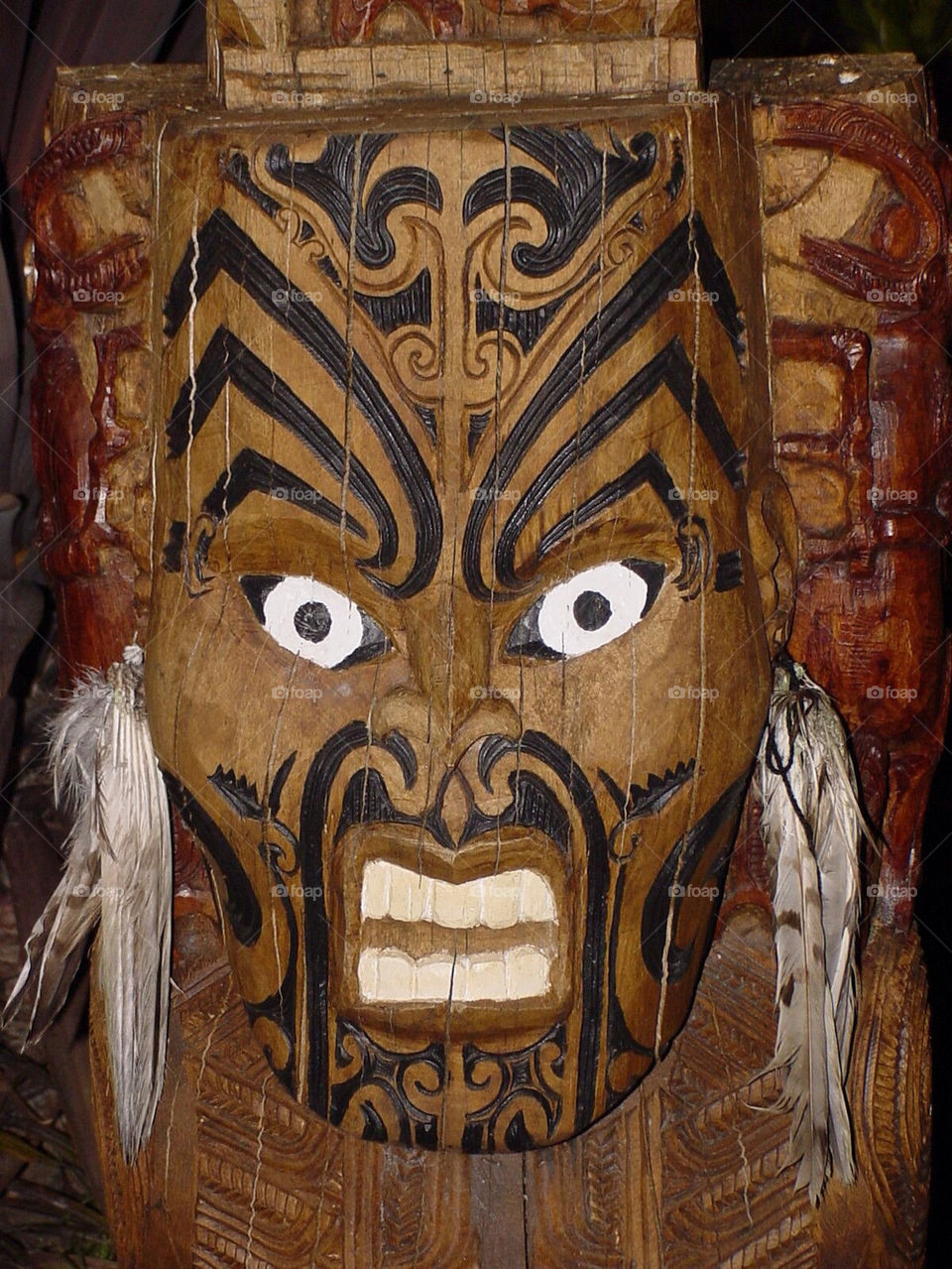 face wood teeth eye by kshapley