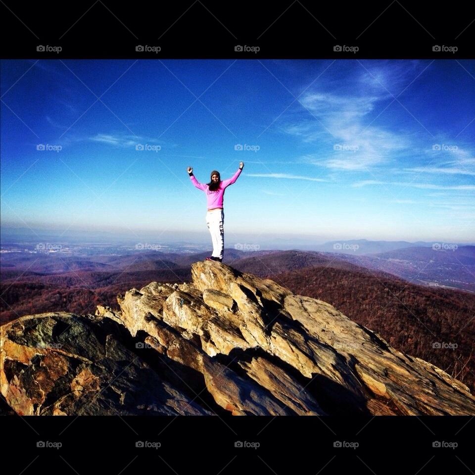 Conquering mountains!