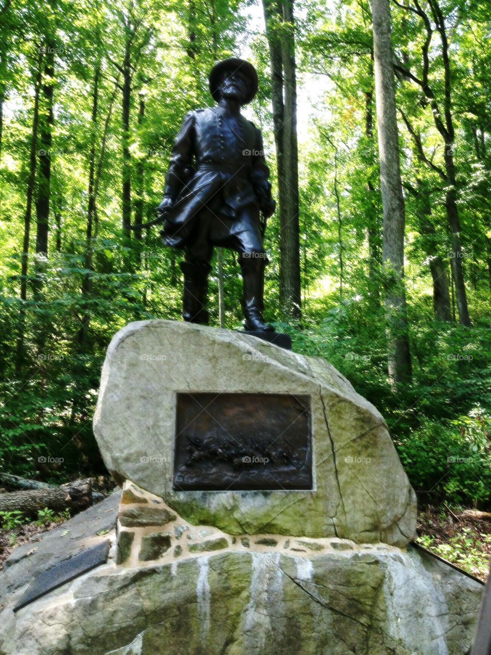 Gettysburg Pennsylvania National Park Woods