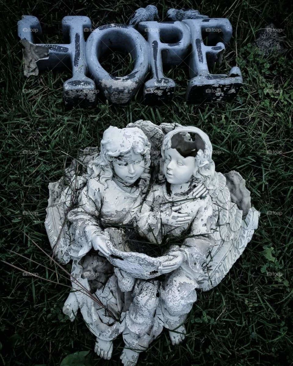 Hope For The Hopeless. 
Renewed, Shall Be One That was Broken.