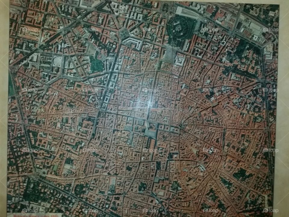 Bologna aerial view