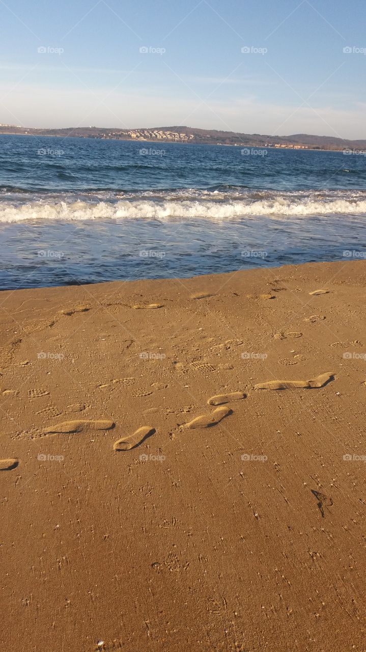 Surf at beach