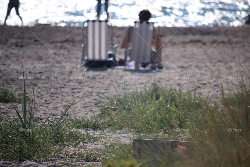 A beautiful day on the beach 