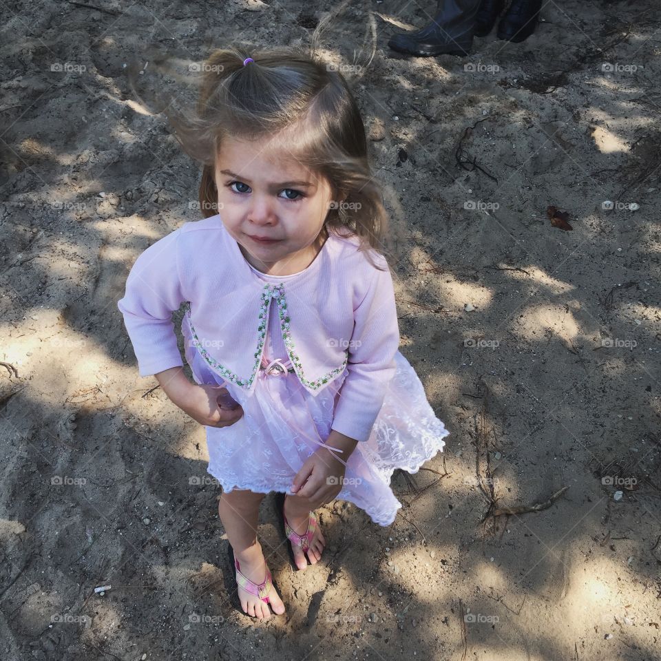 Dressed up at the Beach