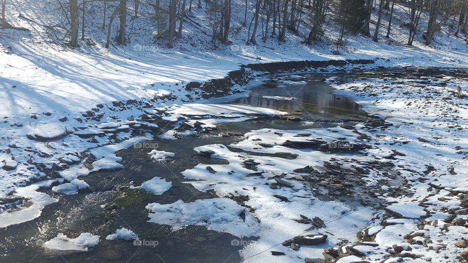 icy stream