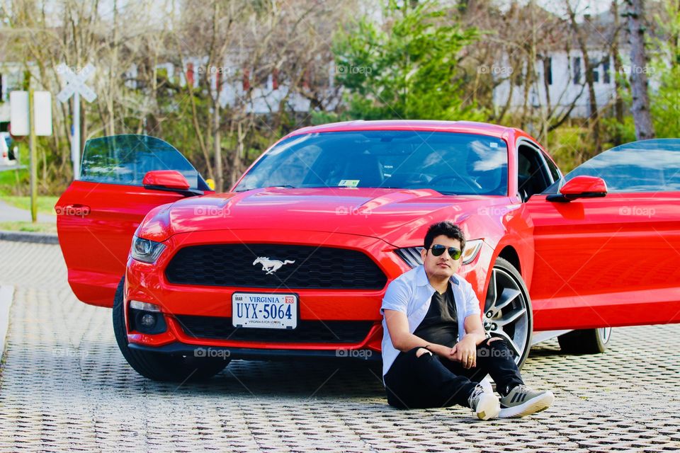 Mustang car 🚘