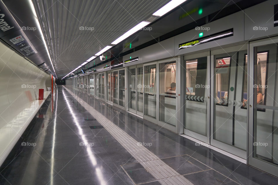 Underground Station in L'Hospitalet