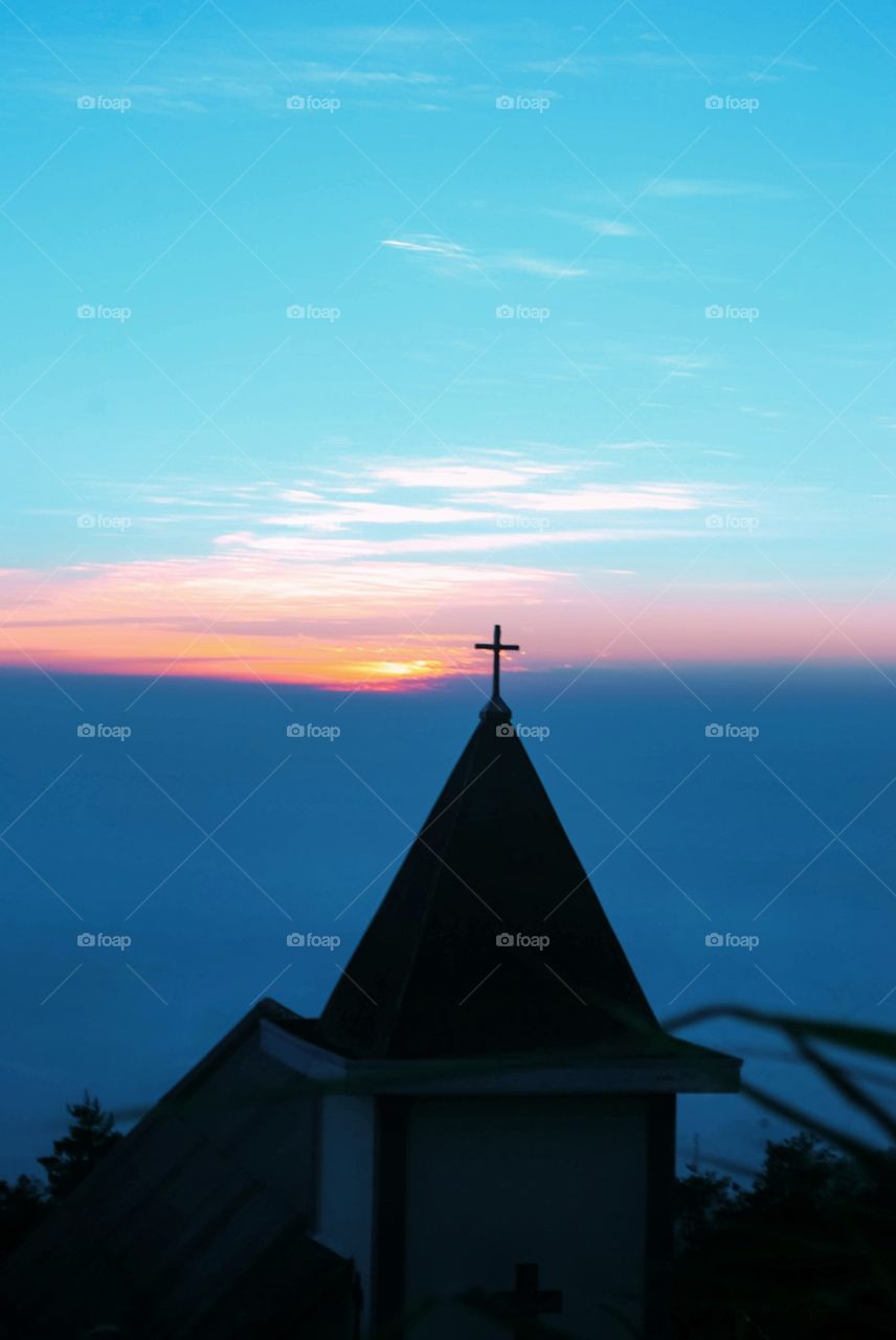 sunrise in the morning