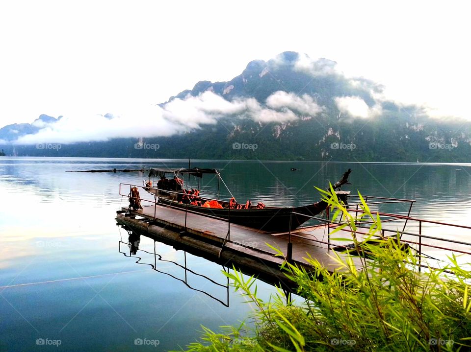 Living in countryside, which is a tourist dream destination, will provide you choices to enjoy your life with nature and of course a dream job that lots of people want to work. This photo was taken at Ratchaprabha Dam, Surat Thani, Thailand