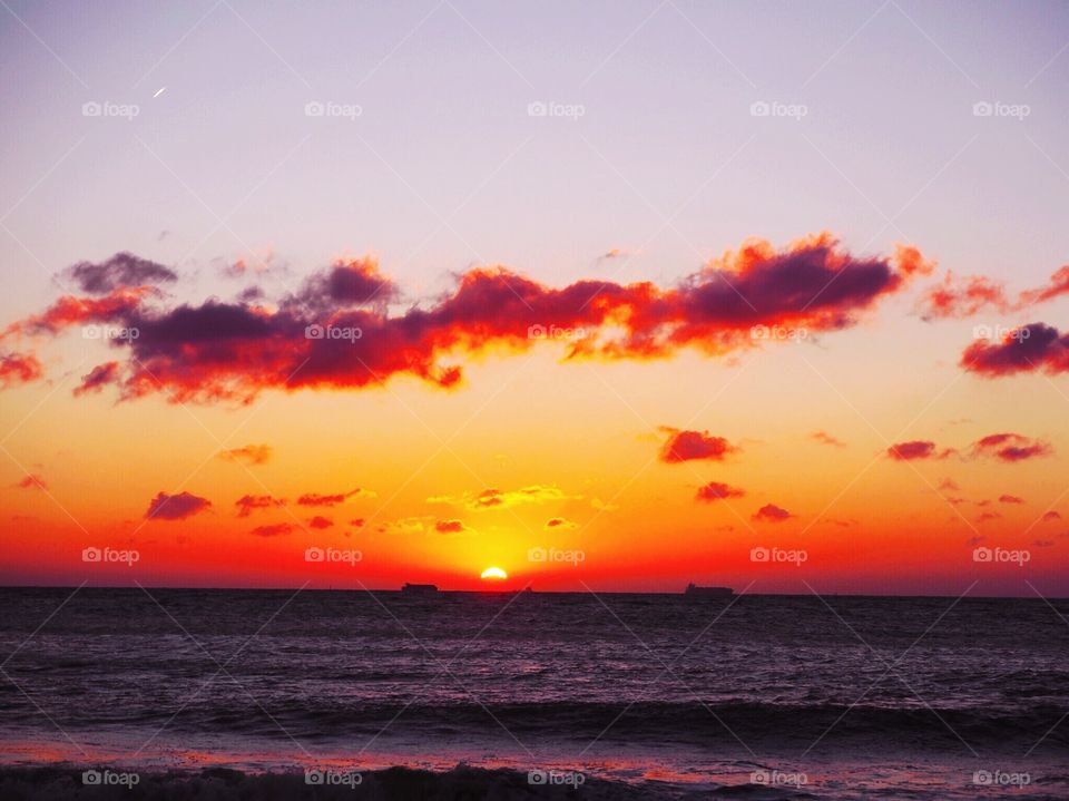 Sunset
Beach
Clouds
North Sea