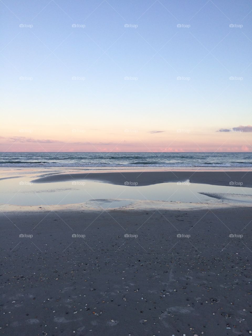 Sunset at Wrightsville Beach, North Carolina. 