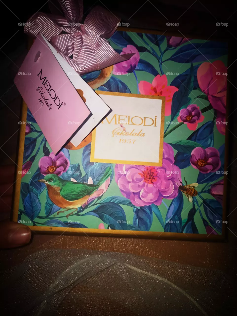 present 🎁 of chocolate box ❤️💥 meloDi chocolate 🍫 ummm