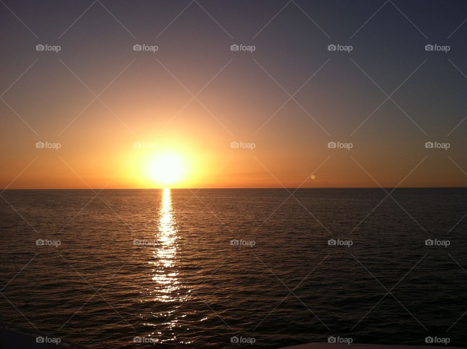Sunset. Florida sunset