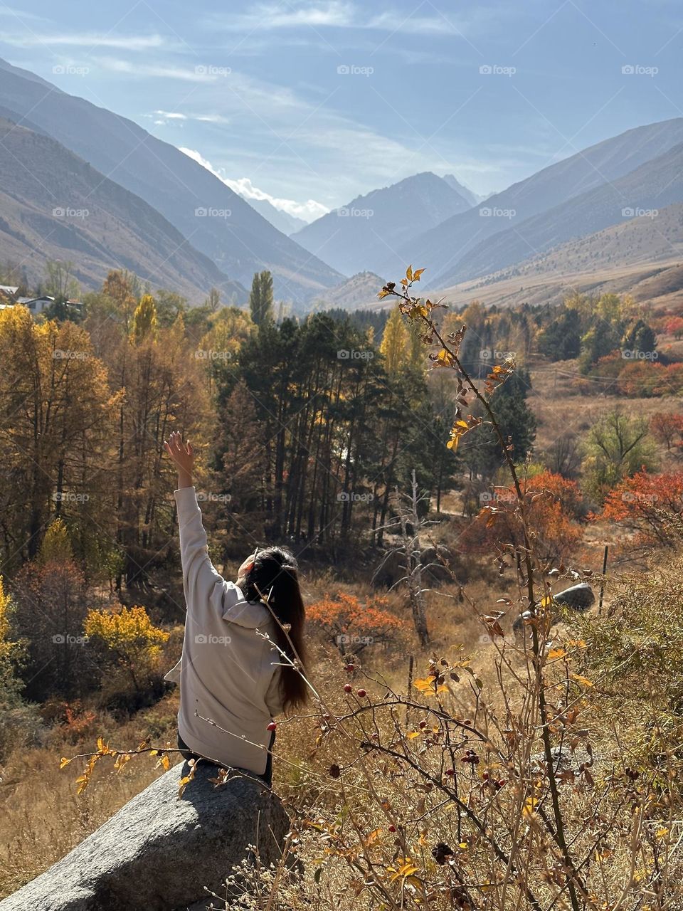 Solitude with yourself, with nature, with mountains