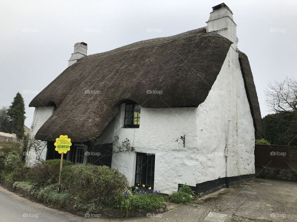 Village life offered here for sale, likely to be strong interest, for this picturesque thatched cottage.