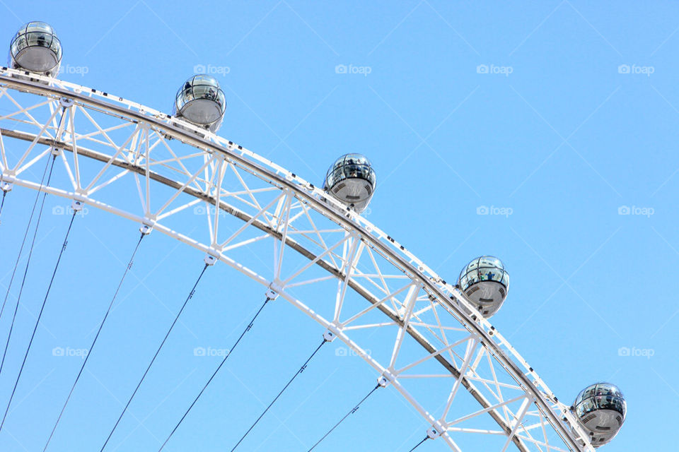 sky wheel blue white by tim.horsfall