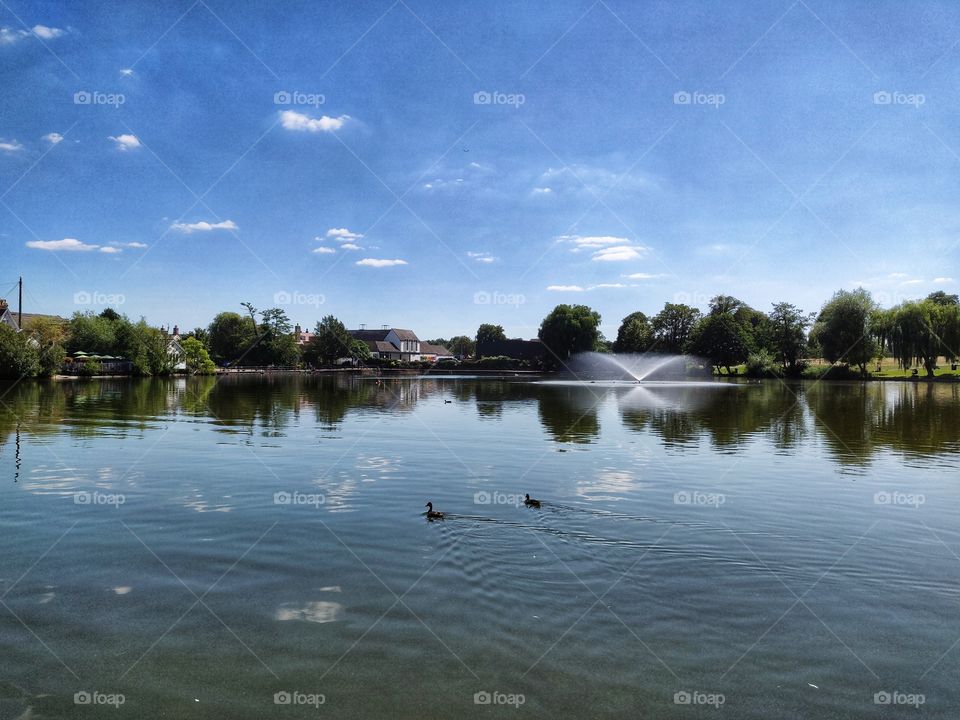 Beautiful mere in our town.