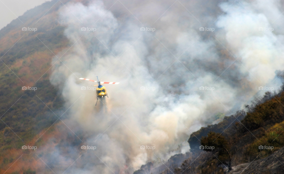 Barnett Fire
Brush fire in Ventura, California. The fire consumed 25 acres and was quickly controlled by more then 100 firefighters and water dropping helicopters.