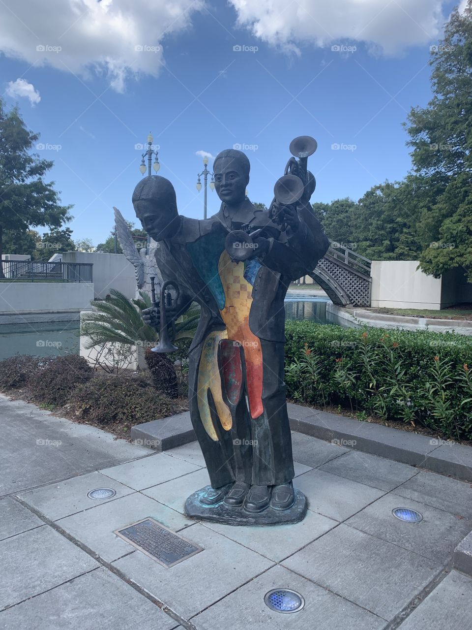 New Orleans Jazz Statue