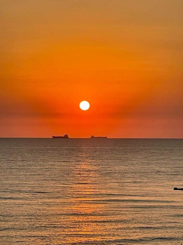 happy sunset