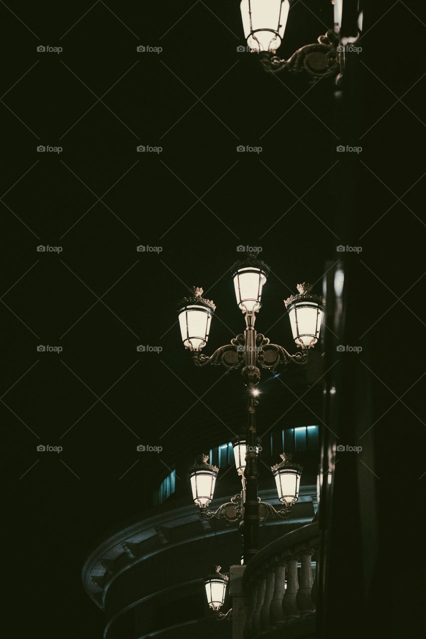 The best light of the night.