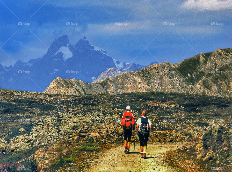 Walkers French Alps 