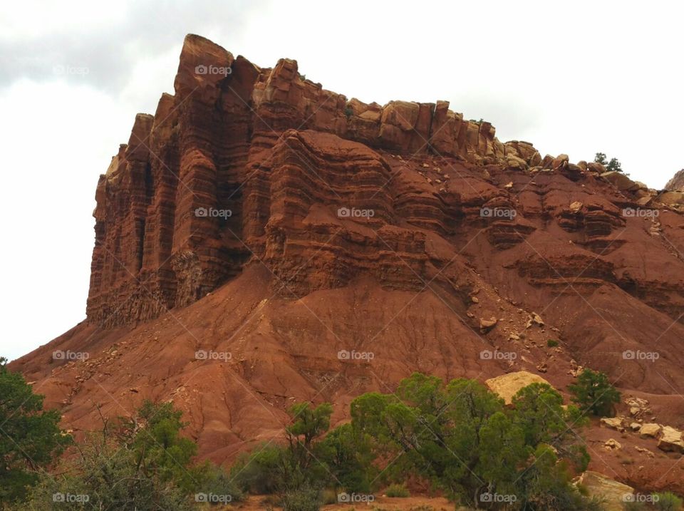 Southern Utah red rock structure at its finest