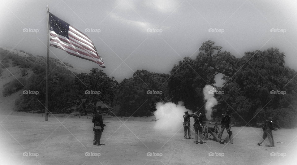 American Civil War Reenactment
