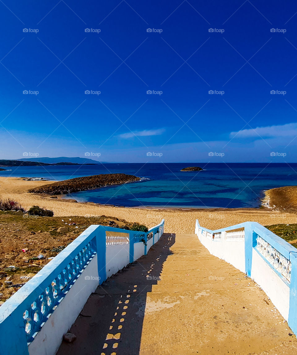 El Taref beach in Algeria