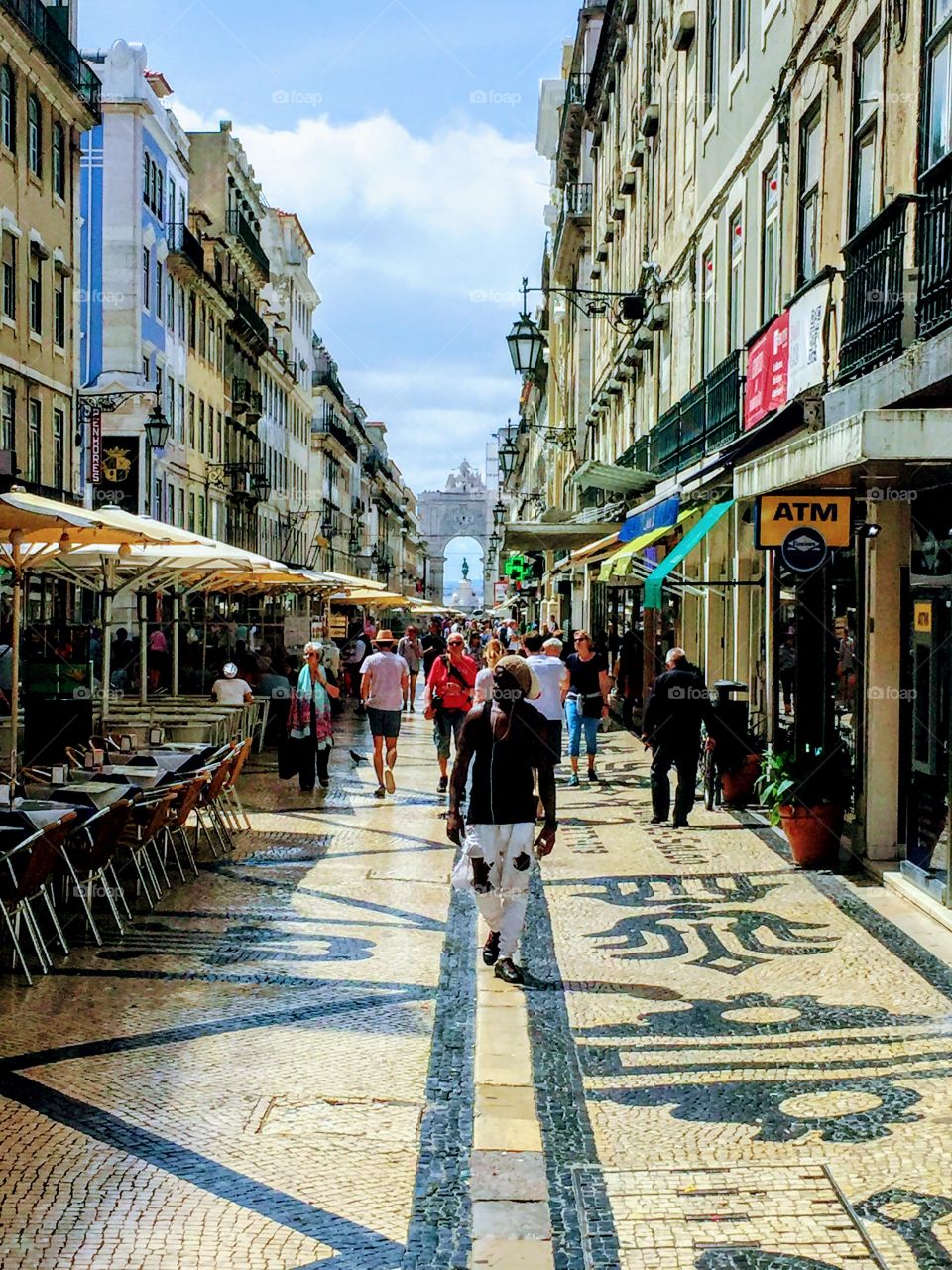 Rua Augusta, Lisboa Portugal 