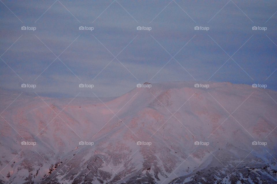 Snow, No Person, Landscape, Winter, Fog