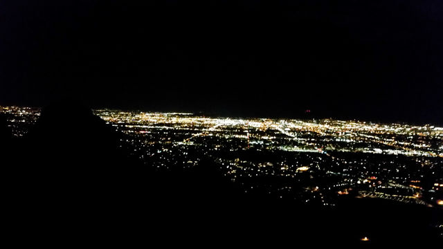 View of Downtown Phoenix from Piestawa (Squaw) Peak in AZ