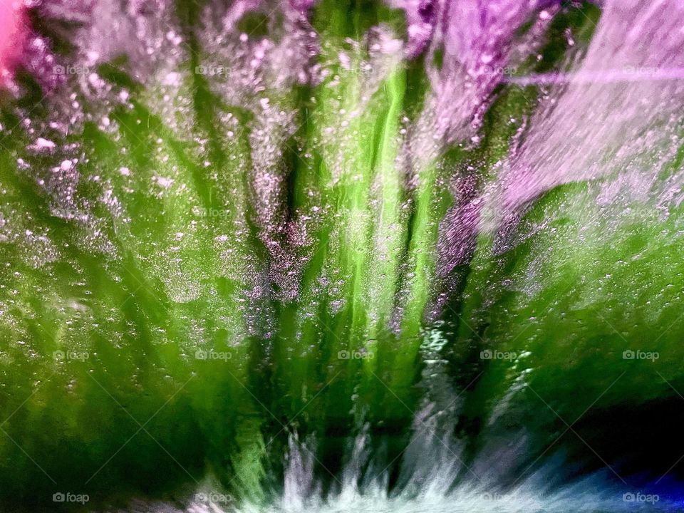 Colorful carwash