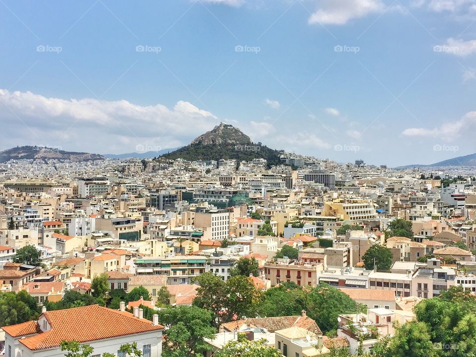 Athens above 