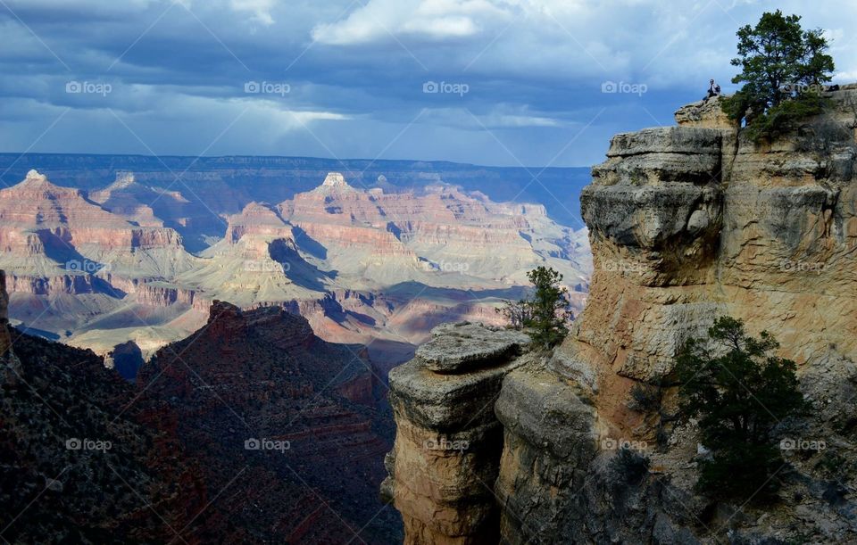 Grand Canyon from the top of Bright Angel