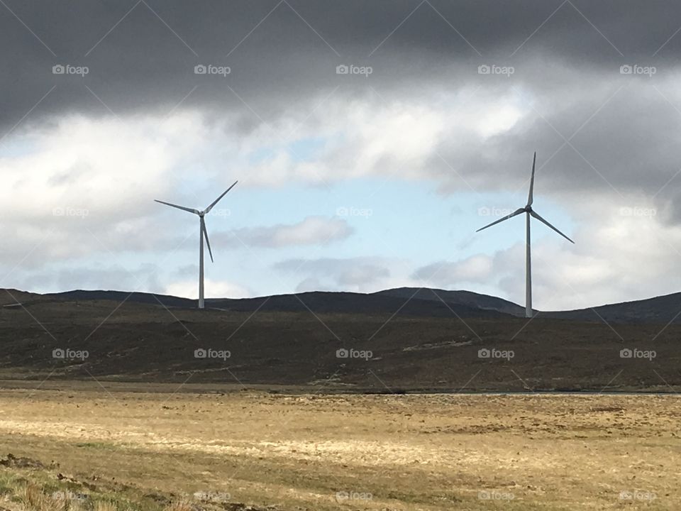 Wind turbines, Marybank