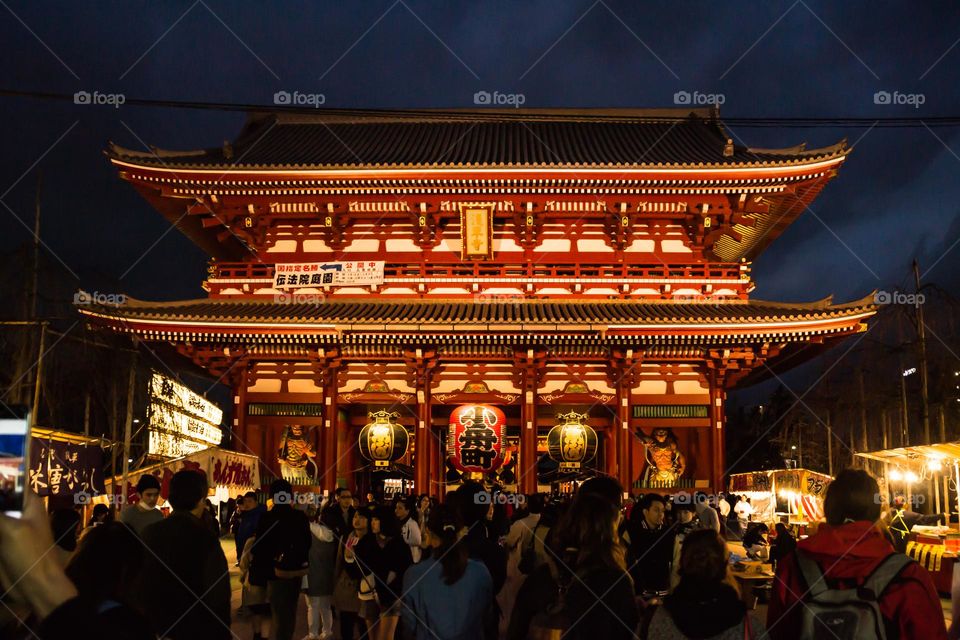 Sensō-ji - Buddhist temple in Asakusa Tokyo 2017