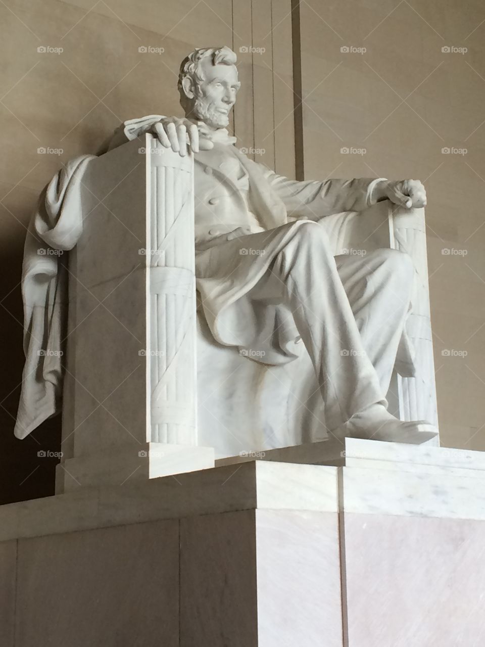 Honest Abe. Lincoln Memorial Washington, D.C. 