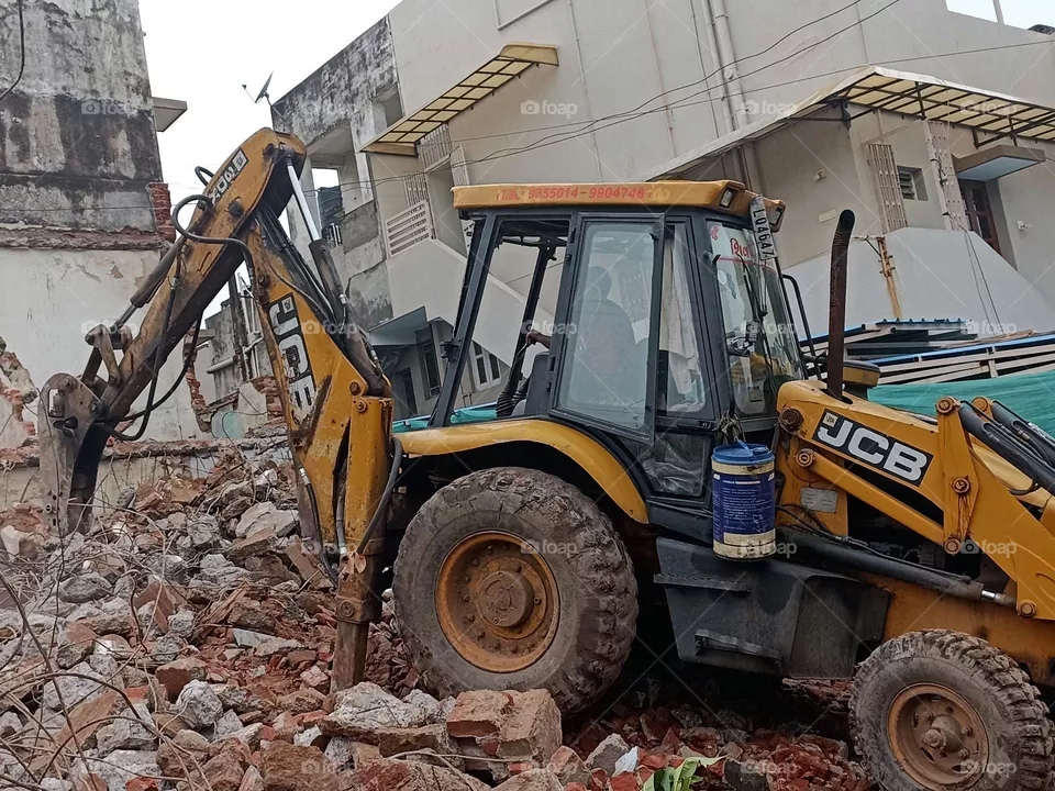 JCB machine