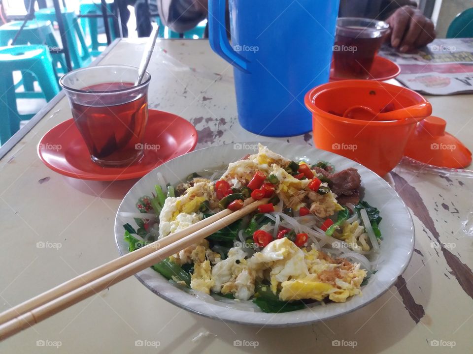 Mie Kuah Telur Medan