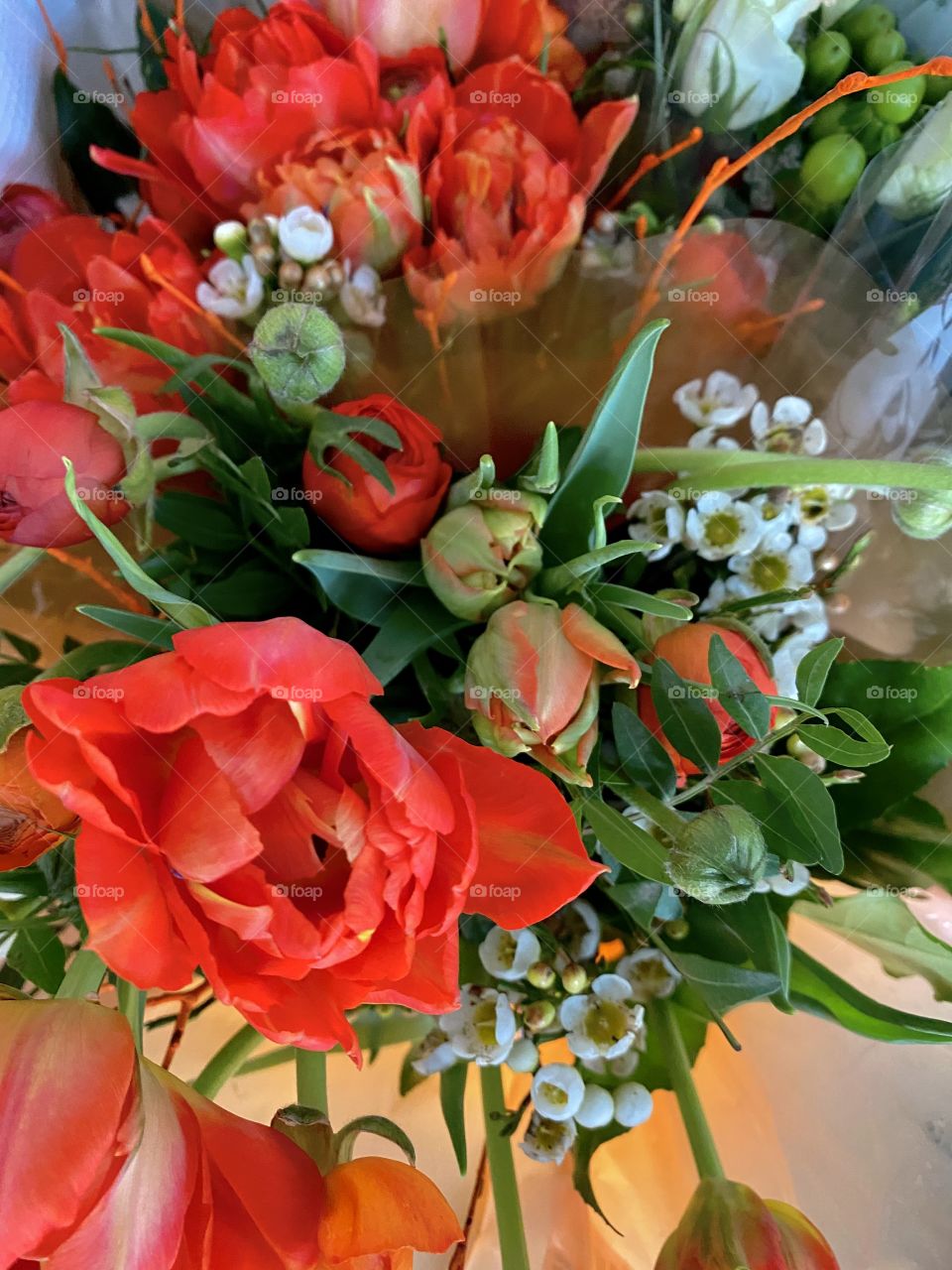 festive flowers on March 8, daffodils, Tulips, beautiful flowers, bouquet