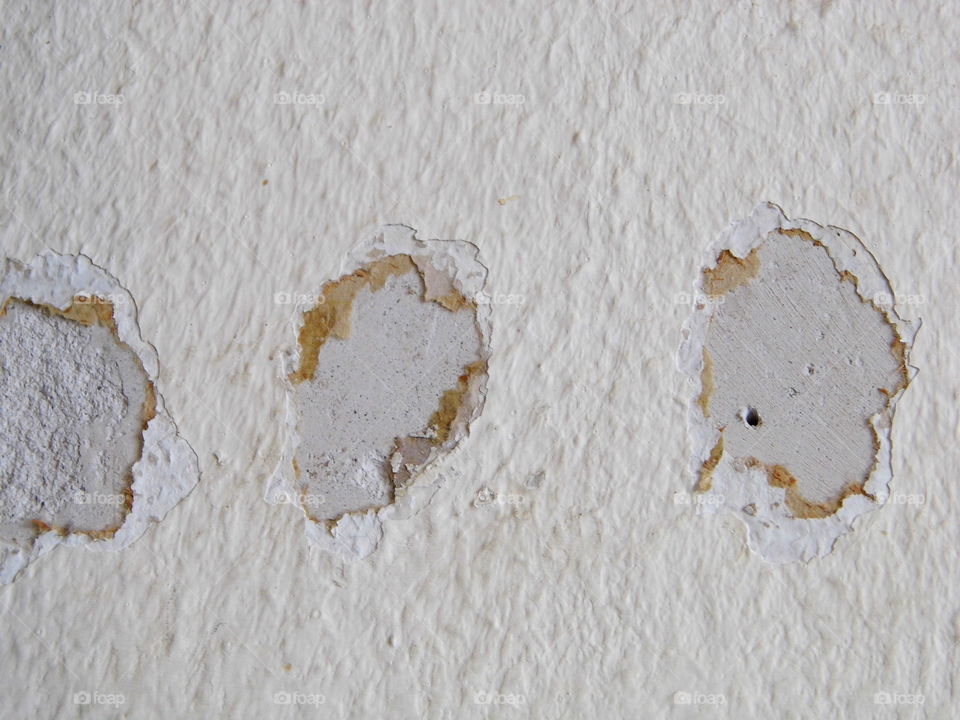 old wall wait for repair working