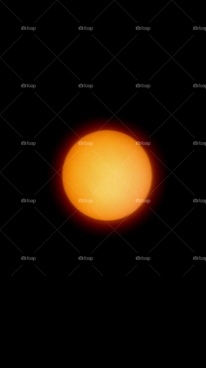 The Sun through a Solar Filter.
