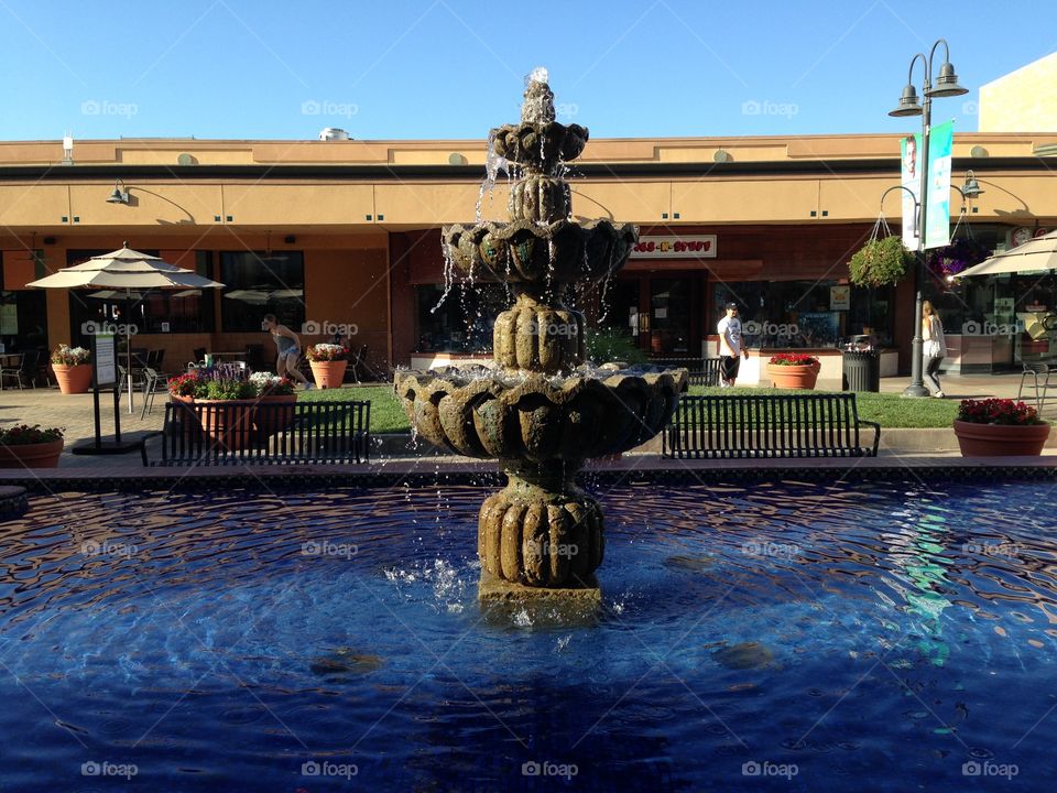 Grossmont Fountain at Grossmont Center, La Mesa, CA
