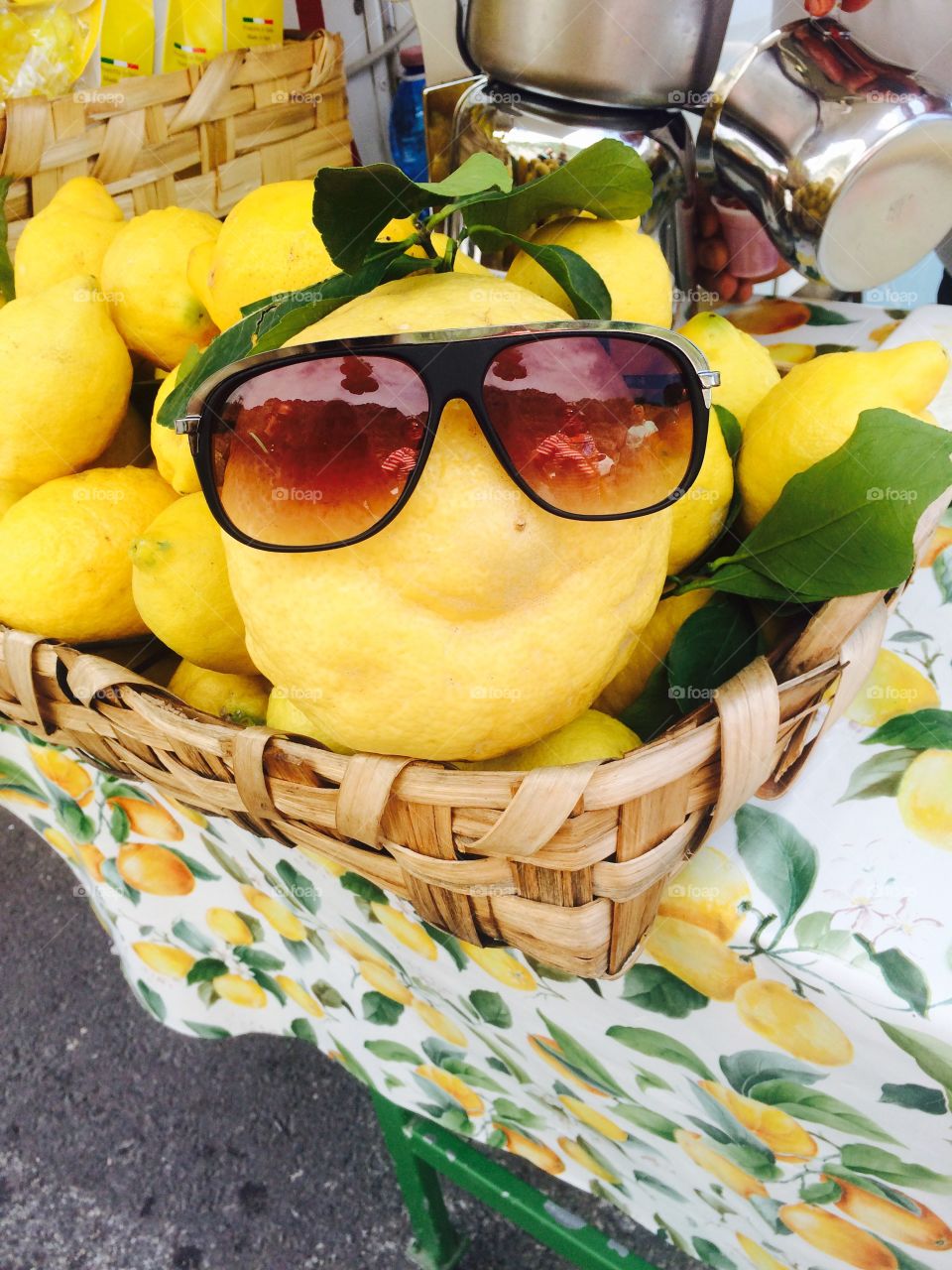 Lemons from Amalfi coast, Italy. 