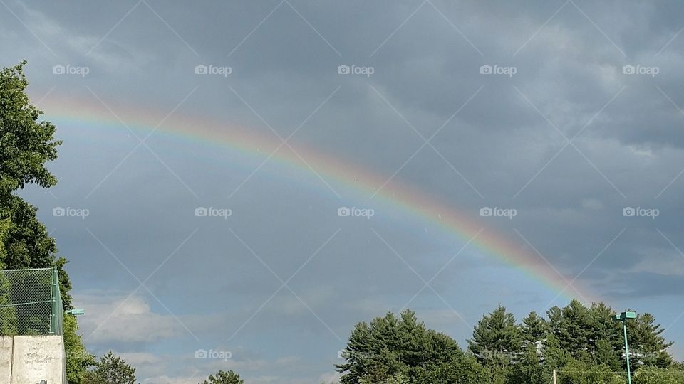 Rainbows over Hooksett NH.