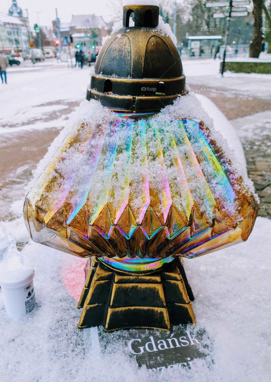 The Small elements Can define A whole City. Enjoy Snowing. Enjoy Love.