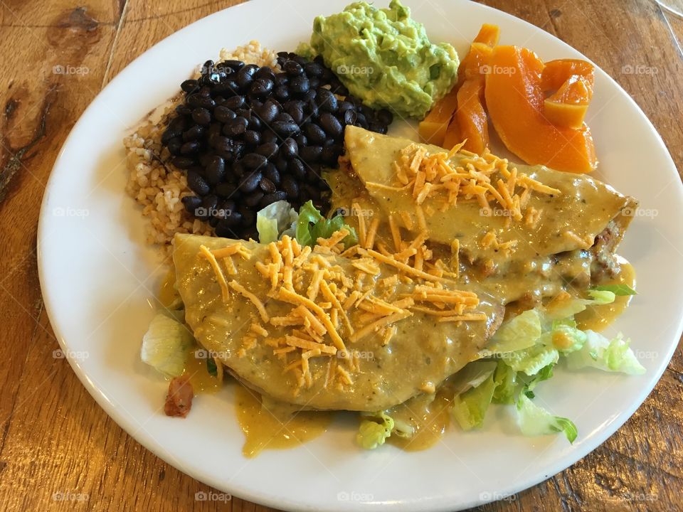 Enchilada vegan style 