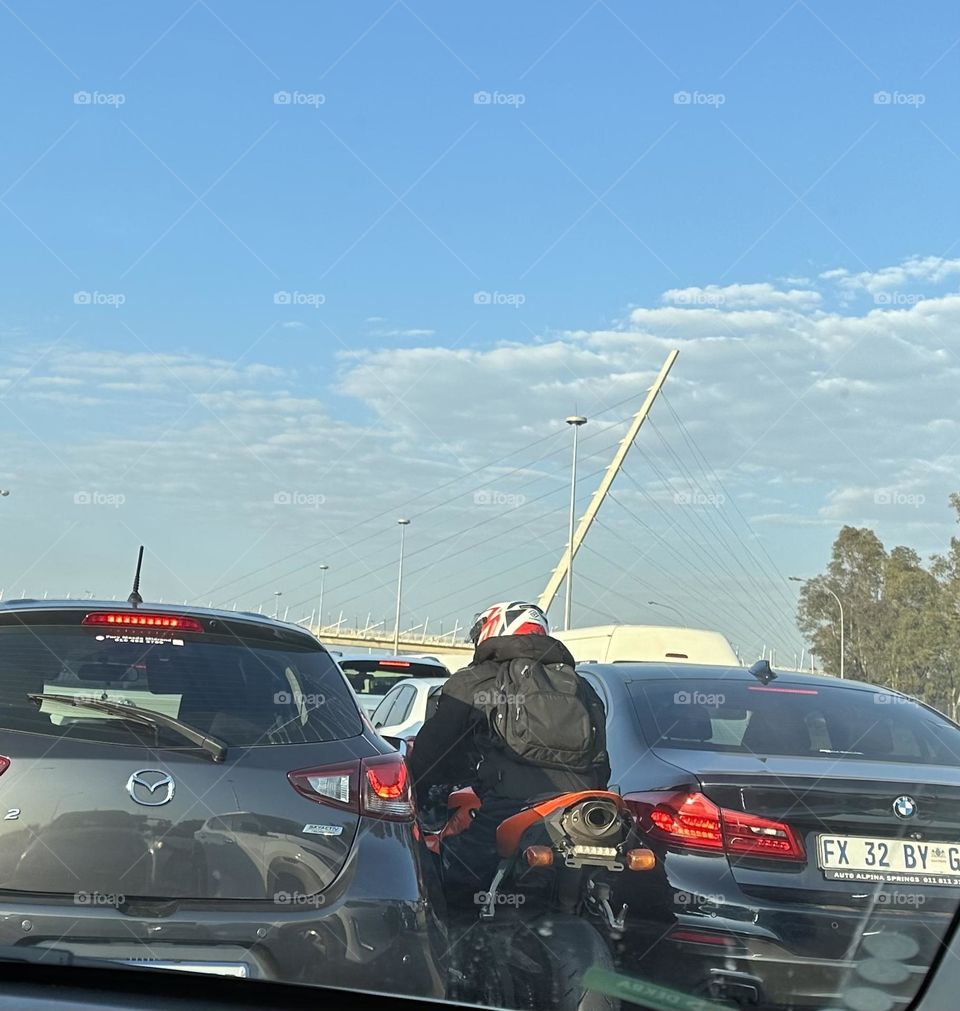 Commuting serious-motorcycle