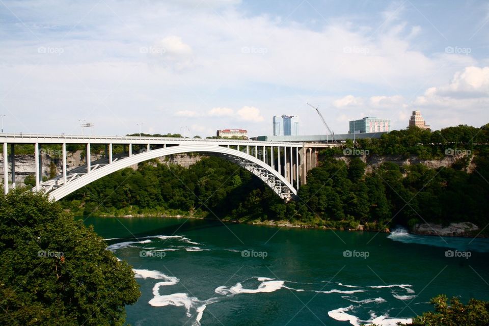 International Bridge in Niagara Falls 